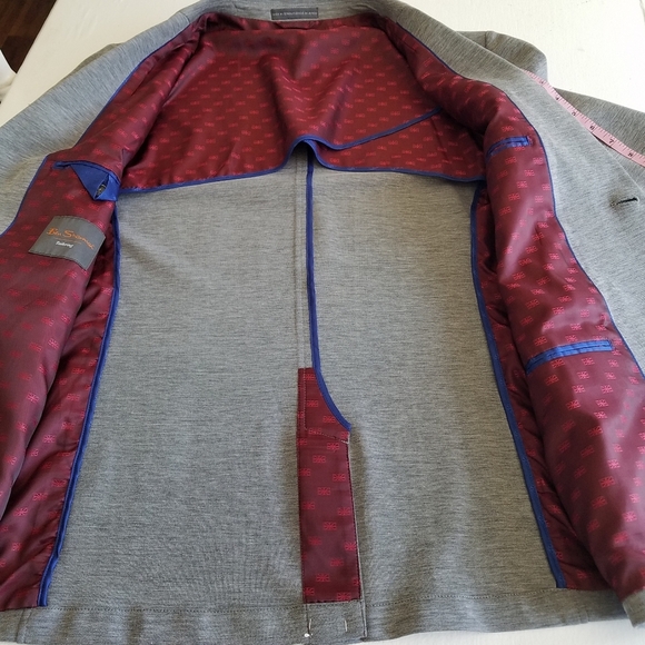 Ben Sherman Tailoring Gray Blazer  Size 44R - Picture 6 of 10